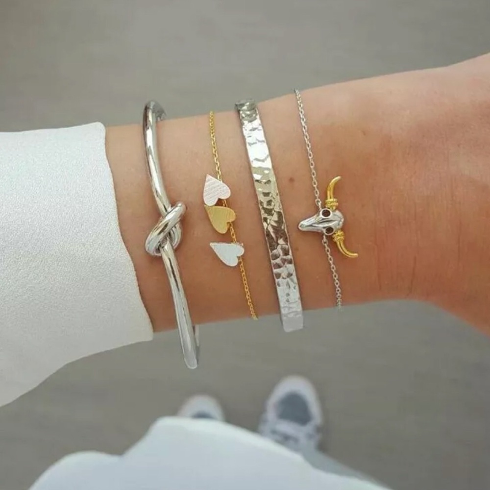 🪴3 for $30 4pcs Heart Knot Bracelet